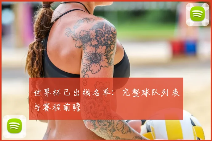 世界杯已出线名单：完整球队列表与赛程前瞻